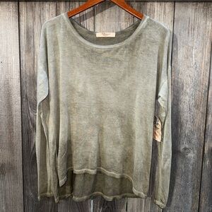 Fillmore America Vintage Wash Long Sleeve T-shirt Size XL